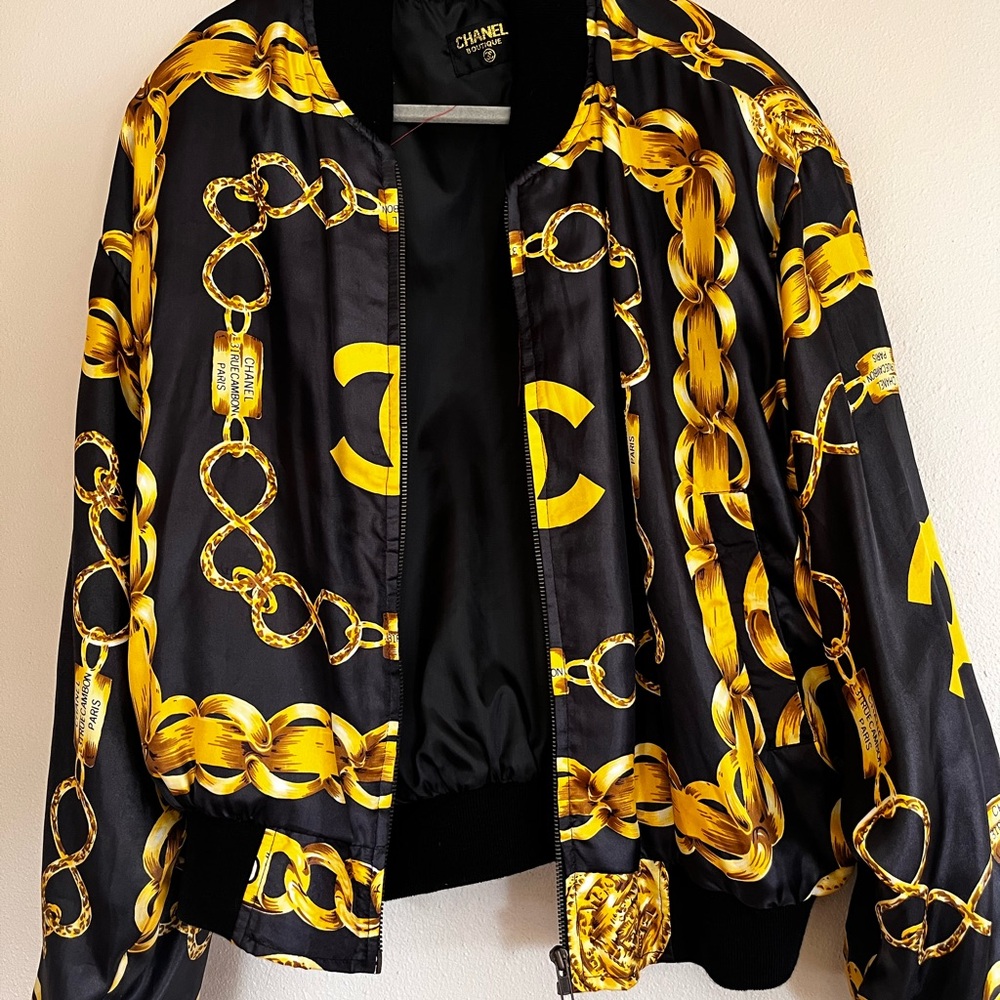 Chanel silk jacket